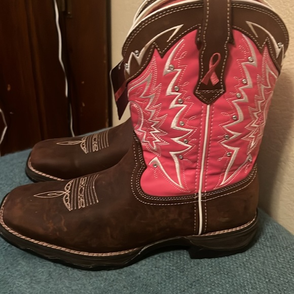 Lady Rebel by Durango Benefiting Stefanie Spielman Women's Western Boot 11 - Picture 4 of 11
